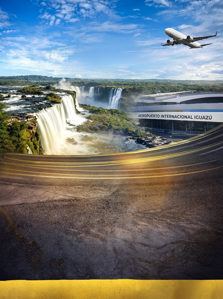 Paisaje de las Cataratas del Iguazú